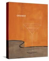 Orange Martini-Mark Pulliam-Stretched Canvas