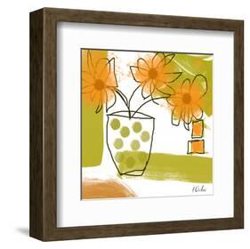 Orange Mood I-Irena Orlov-Framed Art Print