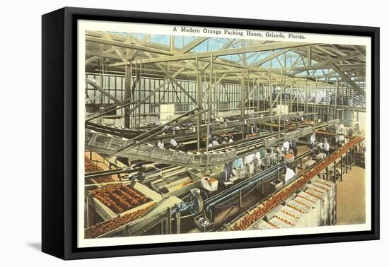 Orange Packing House, Florida-null-Framed Stretched Canvas