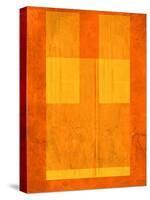 Orange Paper 1-NaxArt-Stretched Canvas