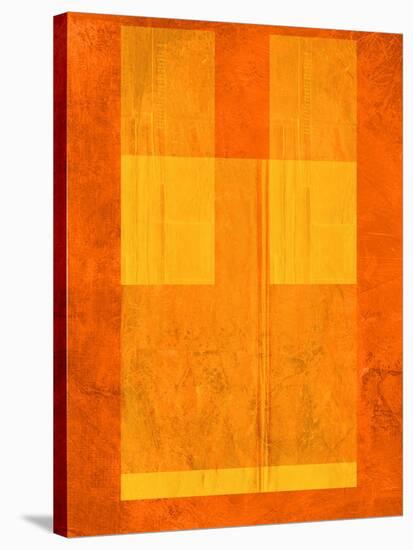 Orange Paper 1-NaxArt-Stretched Canvas