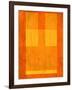 Orange Paper 1-NaxArt-Framed Art Print