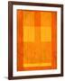 Orange Paper 1-NaxArt-Framed Art Print