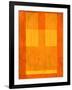 Orange Paper 1-NaxArt-Framed Art Print