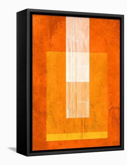 Orange Paper 2-NaxArt-Framed Stretched Canvas
