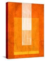 Orange Paper 2-NaxArt-Stretched Canvas