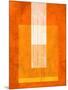 Orange Paper 2-NaxArt-Mounted Art Print