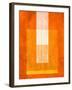 Orange Paper 2-NaxArt-Framed Art Print