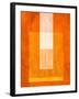 Orange Paper 2-NaxArt-Framed Art Print