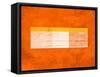 Orange Paper 3-NaxArt-Framed Stretched Canvas