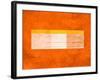 Orange Paper 3-NaxArt-Framed Art Print