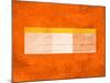 Orange Paper 3-NaxArt-Mounted Art Print