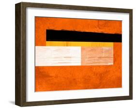 Orange Paper 4-NaxArt-Framed Art Print