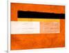 Orange Paper 4-NaxArt-Framed Art Print