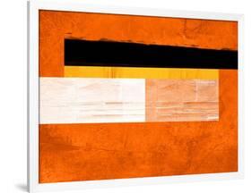 Orange Paper 4-NaxArt-Framed Art Print