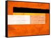 Orange Paper 4-NaxArt-Framed Stretched Canvas