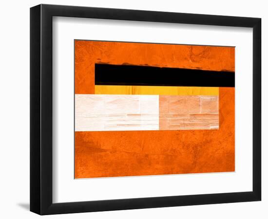 Orange Paper 4-NaxArt-Framed Art Print