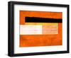 Orange Paper 4-NaxArt-Framed Art Print