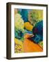 Orange Path-Marco Cazzulini-Framed Giclee Print