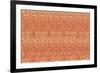 Orange Pattern-Maria Trad-Framed Giclee Print
