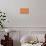 Orange Pattern-Maria Trad-Premium Giclee Print displayed on a wall