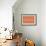 Orange Pattern-Maria Trad-Framed Giclee Print displayed on a wall