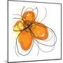 Orange Petals-Jan Weiss-Mounted Art Print