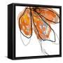 Orange Petals-Jan Weiss-Framed Stretched Canvas