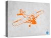 Orange Plane 2-NaxArt-Stretched Canvas