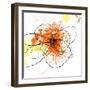 Orange Pop-Jan Weiss-Framed Art Print