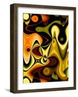 Orange Pop-Ruth Palmer-Framed Art Print