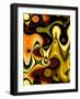 Orange Pop-Ruth Palmer-Framed Art Print