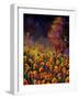 Orange Poppies 454101-Pol Ledent-Framed Art Print