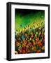 Orange Poppies 45-Pol Ledent-Framed Art Print