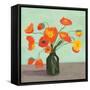 Orange Poppies-Pamela Munger-Framed Stretched Canvas