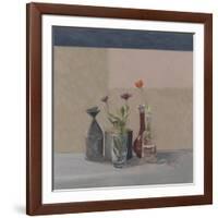 Orange Poppy - Bottles Cans, 2008-William Packer-Framed Giclee Print