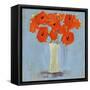 Orange Poppy Impression II-Victoria Borges-Framed Stretched Canvas