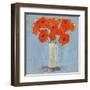 Orange Poppy Impression II-Victoria Borges-Framed Art Print