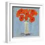 Orange Poppy Impression II-Victoria Borges-Framed Art Print