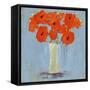 Orange Poppy Impression II-Victoria Borges-Framed Stretched Canvas