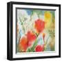 Orange Poppy Reverie-Sheila Golden-Framed Art Print