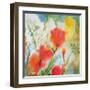 Orange Poppy Reverie-Sheila Golden-Framed Art Print