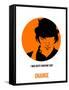 Orange Poster 1-Anna Malkin-Framed Stretched Canvas