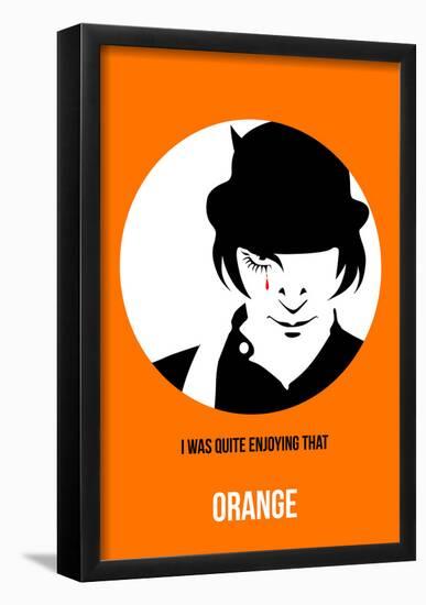 Orange Poster 2-Anna Malkin-Framed Poster