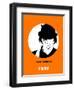 Orange Poster 2-Anna Malkin-Framed Art Print