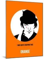 Orange Poster 2-Anna Malkin-Mounted Art Print