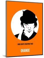 Orange Poster 2-Anna Malkin-Mounted Art Print