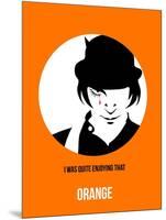 Orange Poster 2-Anna Malkin-Mounted Art Print