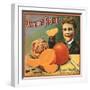 Orange Prince Brand - Highgrove, California - Citrus Crate Label-Lantern Press-Framed Art Print