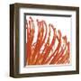 Orange Protea V (detail)-Jenny Kraft-Framed Giclee Print